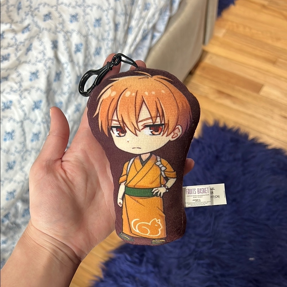 Fruits Basket Kyo Sohma Plush Keychain | Anime Chibi Clip